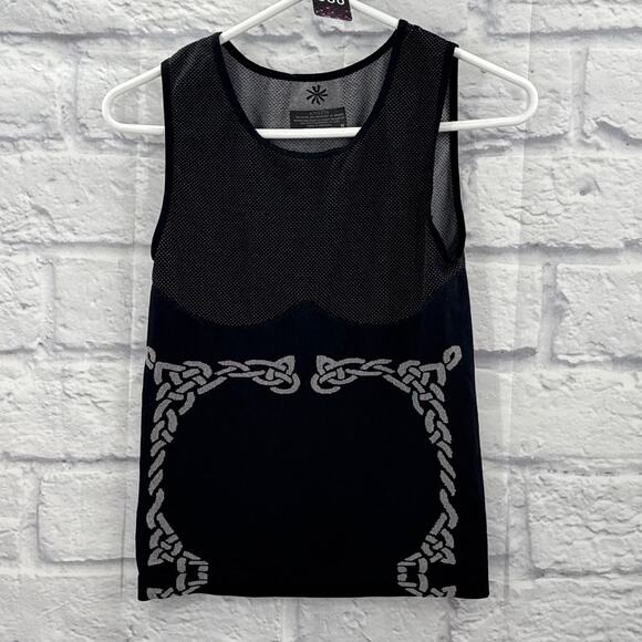 Athleta Tops - Athleta Printed Tank Black White Medium